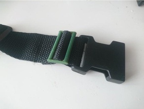 strap adjuster stop buckle 32mm sport & outdoors step 3d print model - Mito3D
