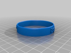 logan runge bracelets customized 3d print model - Mito3D