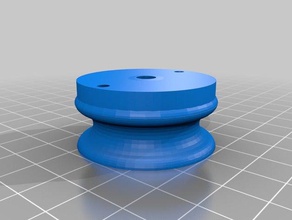 pequeno-con reduzida hy-con rodas ultra gaiola com base rapidstrike de instalação do groove enchimentos A impressão 3d 3d print model - Mito3D