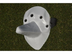uta no masque de tokyo ghoul re modèles la goule pas visage 3d print model - Mito3D