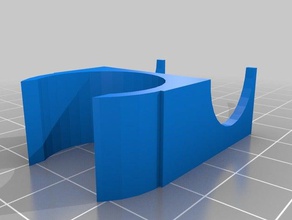 bic soleil razor holder bathroom customized 3d print model - Mito3D