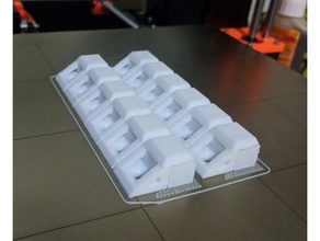 10mm espelho clipe do agregado familiar 3d print model - Mito3D