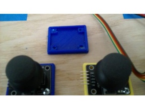 joystick bumper tray electronics insulator robot 3d print model - Mito3D