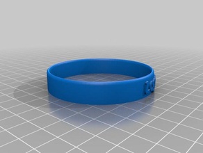 ashley pulseira pulseiras personalizado 3d print model - Mito3D