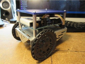 activitybot parts mount robotics carol hazlett parallax 3d print model - Mito3D