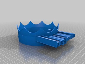 my customized cusotom crown costume 3d print model - Mito3D