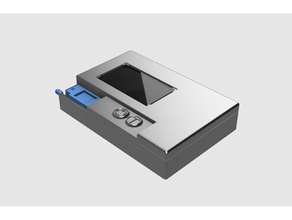 lcr-meter Gehäuse modellierten Komponenten - Elektronik Fall lcr 3d print model - Mito3D