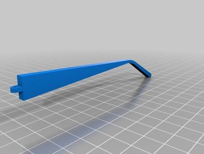 meu personalizados óculos templo substituição do braço personalizado 3d print model - Mito3D