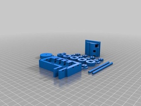 my customized filament odometer 3d printer accessories 3d print model - Mito3D