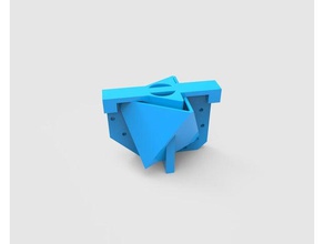maceta geométrica octaedro al aire libre y jardín 3d print model - Mito3D