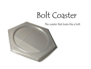 bolt coaster food & drink 3d print model - Mito3D
