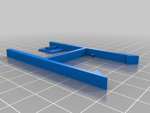 my customized bed height bracket - 2mm 3d printer accessories 3d print model - Mito3D