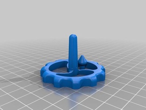 spinning top toys & games toy 3d print model - Mito3D