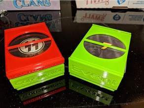 preto orquestra de cartão caixas tampa brinquedo & acessórios para jogos 3d print model - Mito3D
