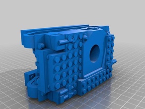 lego tank m3lee Rumpf 3d print model - Mito3D