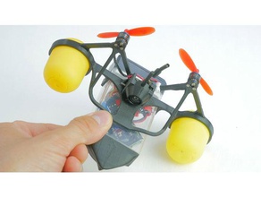 micro fpv aéroglisseur r c véhicules bateau drone miniature radio de contrôle rc voiture avion minuscule whoop whoover 3d print model - Mito3D