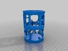 meine angepasste Federhalter Ihren Namen Modell-Möbel kundengebundene 3d print model - Mito3D