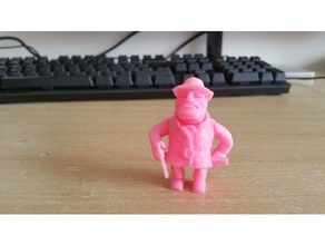Kerl Spielzeug & Spiele action-Figur artikuliert Figur Spiel gangster Mensch - 3d print model - Mito3D