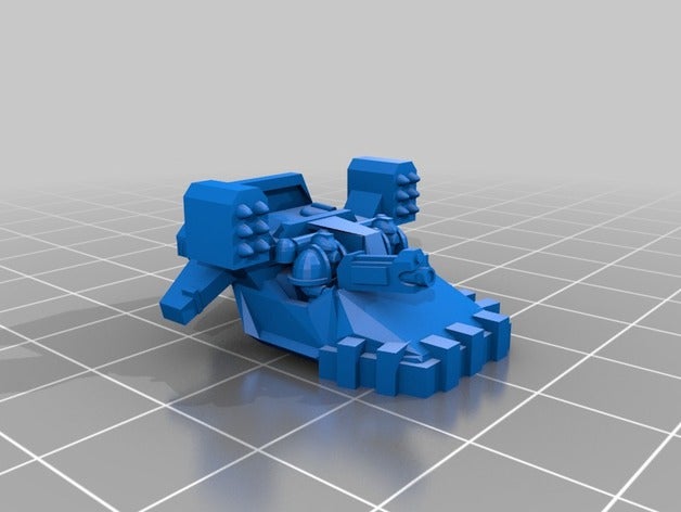 epik Arazi aracı Tayfun proxy oyunlar 40k 6 mm astartes space marine 3D print model - Mito3D
