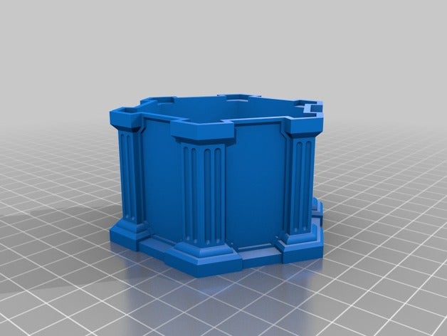 nobile casella 6 accessori 3D print model - Mito3D