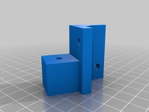 makerfarm pegasus corner bracket 3d printer parts 3d print model - Mito3D