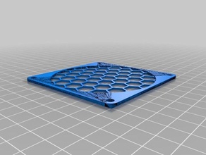 my customized fan grill parametric diy 3d print model - Mito3D