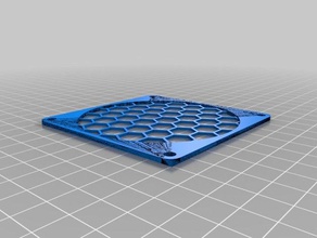 meine individuelle Lüftergitter parametric diy kundengebundene 3d print model - Mito3D