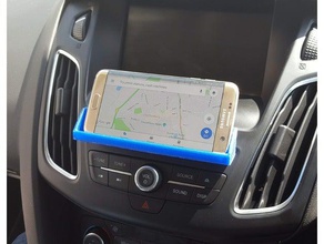 car cd slot phone holder 3d printing mobile 3d print model - Mito3D