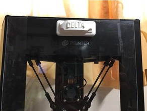 monoprice mini delta air shield clips 3d printer accessories cold drafts flexible sheet mono price mp name tags neodymium protection 3d print model - Mito3D
