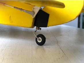 rc plane tail wheel hinge 3d printing 3d print model - Mito3D