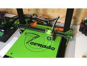 gabarit nivelage tevo tornade L'impression 3d tests L'imprimante filament imprimante 3d print model - Mito3D