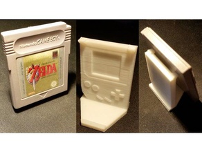 nintendo game boy stand plinth socle v13 toy & accessories gameboy games gb video 3d print model - Mito3D