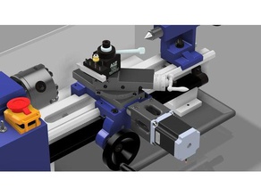 mini lathe cnc conversion kit engineering machine 3d print model - Mito3D