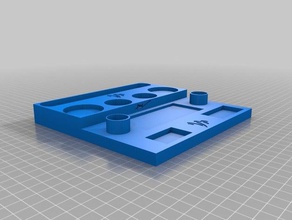 vape stand abgeschlossen 3d print model - Mito3D