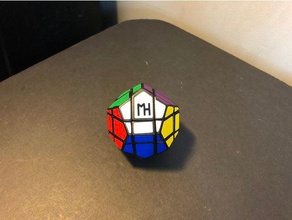 3x3 dodecahedron puzzles cube puzzle rubiks twisty 3d print model - Mito3D