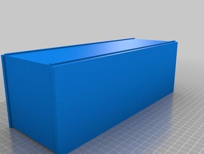 infinitely expandable storage shelves office 3d print model - Mito3D