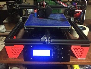 patas tronxy x3 - vitofeli legs 3d printer accessories separador support 3d print model - Mito3D