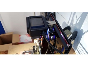 anet a8 gopro mount 3d printer accessories mods camera 3d print model - Mito3D