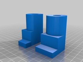 qued zwei-upv2 z heben Sie Erweiterungen 3d-drucken zwei-bis 3d print model - Mito3D