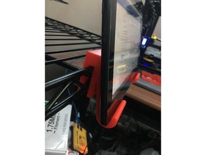 intermetro shelf clip tablet holder tool holders & boxes 3d print model - Mito3D