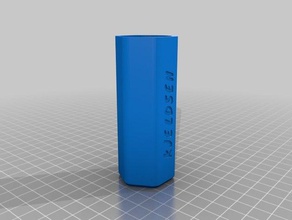 kjeldsen laberinto de regalo la tapa caja texto puzzles personalizado 3d print model - Mito3D