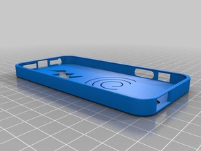 iphone 5 mobile phone cover 3d print model - Mito3D