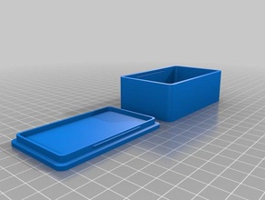 parametrico finestra di progetto l'elettronica box recinzione elettronica arrotondati 3d print model - Mito3D