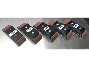 mini sanding block - Juweliere pen-making Modell bauen hand-Werkzeuge 3d print model - Mito3D