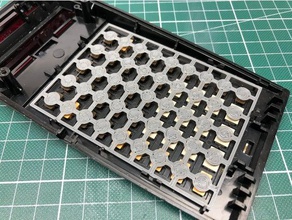 texas instruments ti-59 teclado pad equipo la calculadora llavero 3d print model - Mito3D