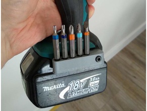 makita magnetic bit holder tool holders & boxes 3d print model - Mito3D