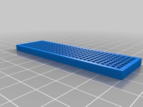 özelleştirilmiş breadboard benim elektronik 3d print model - Mito3D