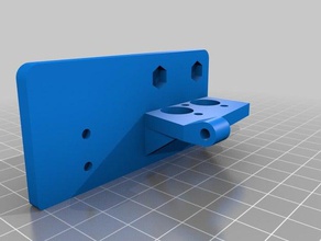 quimera clone 1 da base de dados minha personalizado quente final montagem do gerador - várias carruagens extremidades opções impressora 3d peças 3d print model - Mito3D