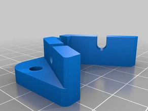 montaje fijo modulares de herramientas Impresora 3d las piezas 2020 modular el monte thingirob soporte la herramienta 3d print model - Mito3D