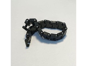 petit bracelet 15x12x5 mm les bracelets anet a8 b&w noir le facile imprimez en toute simplicité pla la roue blanc 3d print model - Mito3D